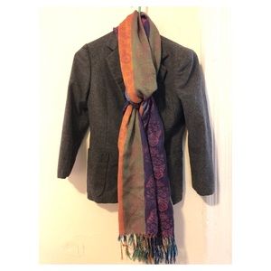 Beautiful scarf colorful pattern, made in India